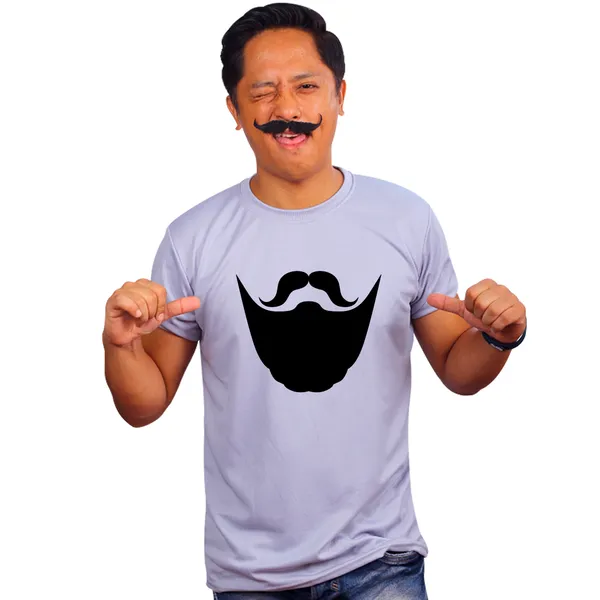 Grey_Desi_Beard_Quick-Dri_T-Shirt_For_Men