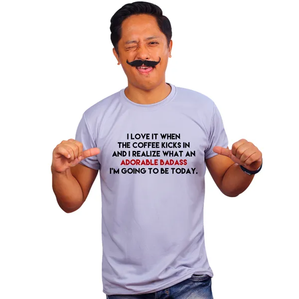 Grey_Adorable_Badass_Quick-Dri_T-Shirt_For_Men