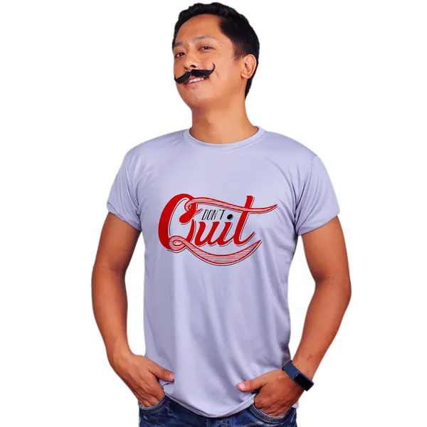 Grey_Dont_Quit_160_GSM_Quick-Dri_T-Shirt_For_Men