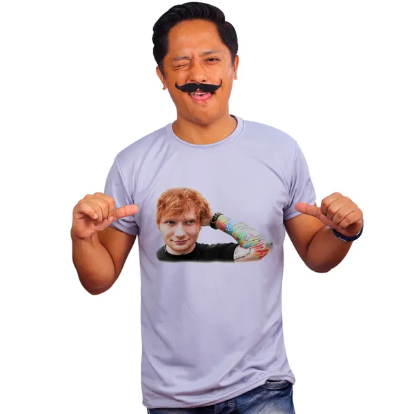 Grey_Ed_Sheeran_Tattoos_Quick-Dri_T-Shirt_For_Men