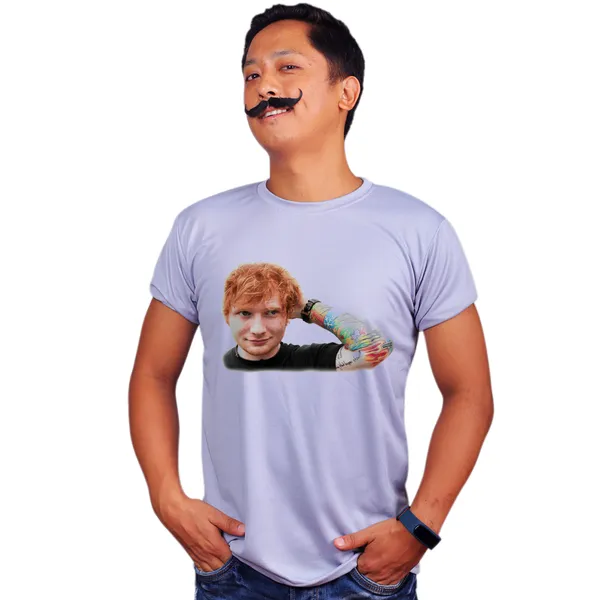 Grey_Ed_Sheeran_Tattoos_Quick-Dri_T-Shirt_For_Men