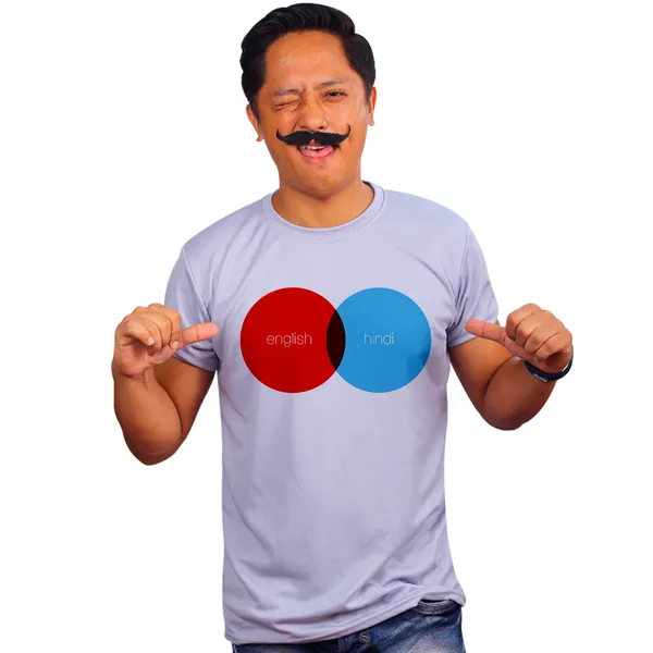 Grey_English_Hindi_Quick-Dri_T-Shirt_For_Men