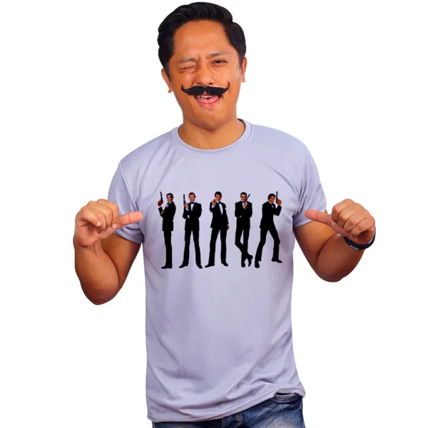 Grey_All_X_James_Bonds_Art_Quick-Dri_T-Shirt_For_Men