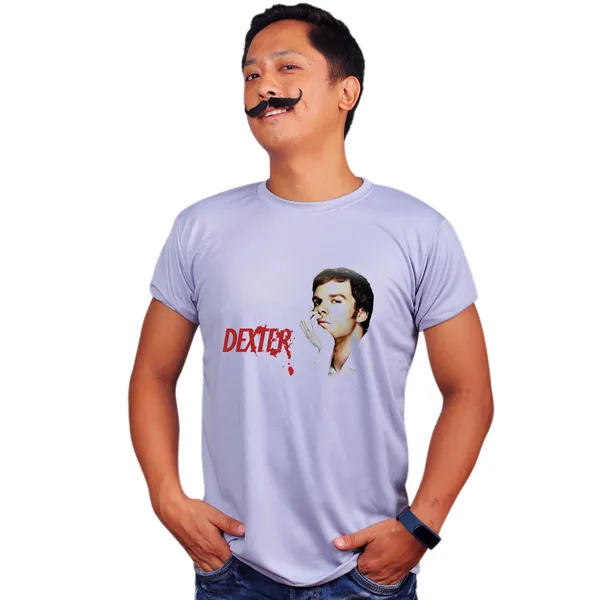 Grey_Famous_Dexter_Wallpaper_Quick-Dri_T-Shirt_For_Men