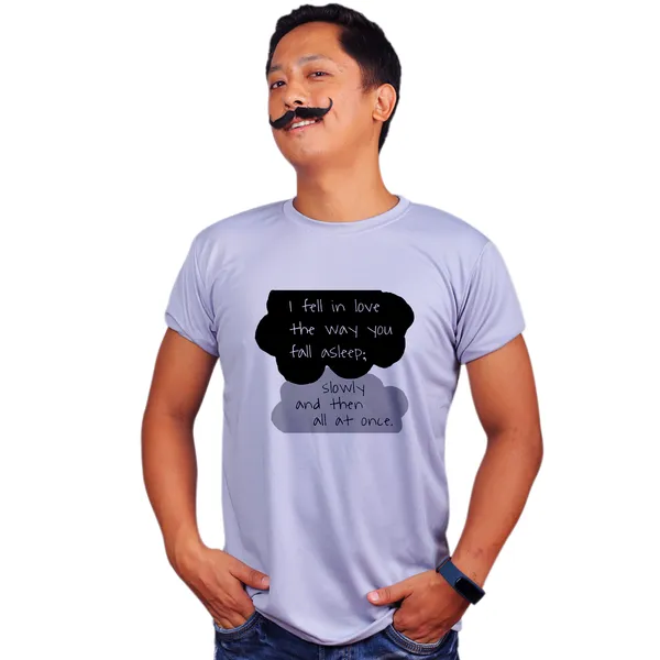 Grey_Fault_In_Our_Stars_Sleep_Quote_160_GSM_Quick-Dri_T-Shirt_For_Men