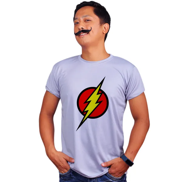 Grey_Flash_160_GSM_Quick-Dri_T-Shirt_For_Men