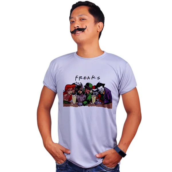 Grey_Freaks_Friends_Quick-Dri_T-Shirt_For_Men