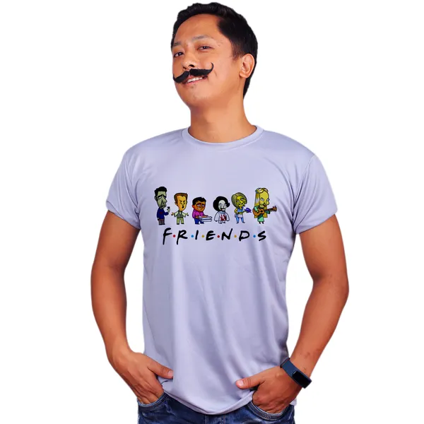 Grey_Friends_Funny_Artwork_Quick-Dri_T-Shirt_For_Men