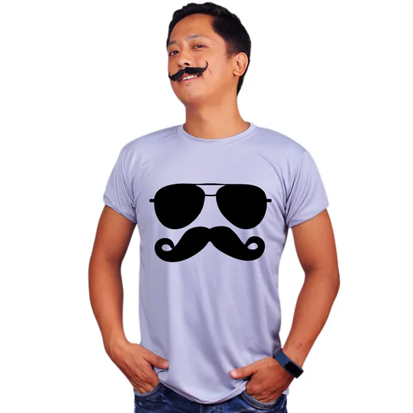 Grey_Avaiator_Mooch_Quick-Dri_T-Shirt_For_Men