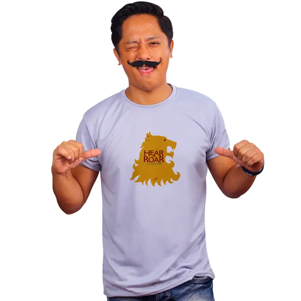 Grey_Game_Of_Thrones_Hear_Me_Roar_Lannister_Quick-Dri_T-Shirt_For_Men