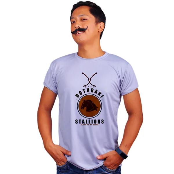 Grey_Game_Of_Thrones_Khal_Stallions_Blood_Of_My_Blood_Quick-Dri_T-Shirt_For_Men