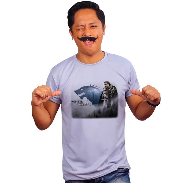Grey_Game_Of_Thrones_Ned_Wolf_Winter_Is_Coming_Quick-Dri_T-Shirt_For_Men