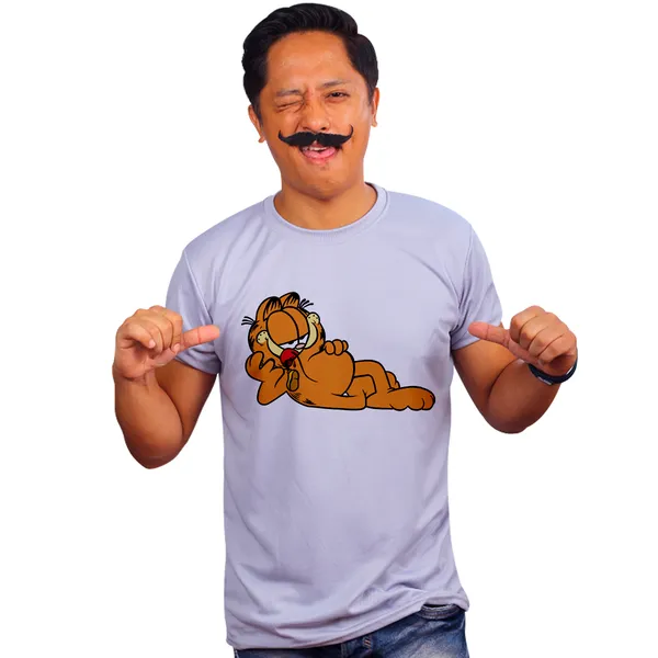 Grey_Garfield_Eating_A_Famous_Mouse_Quick-Dri_T-Shirt_For_Men