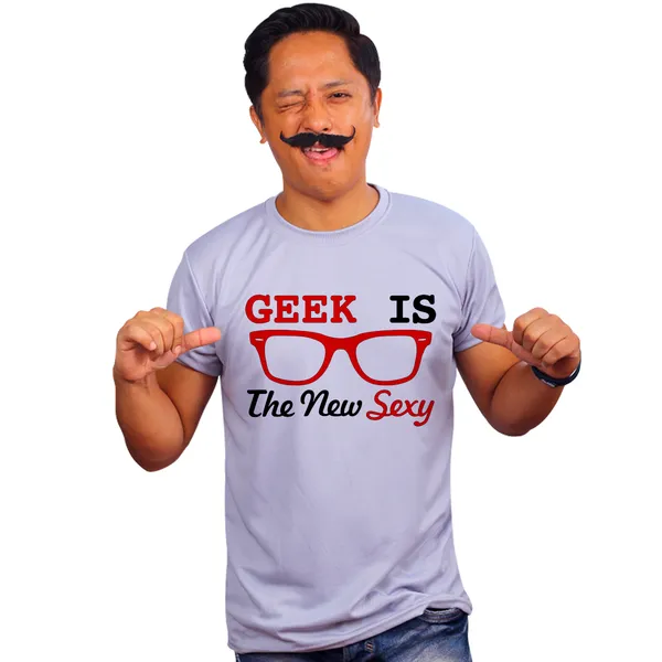 Grey_Geek_Is_The_New_Sexy_Black_And_Red_Quick-Dri_T-Shirt_For_Men