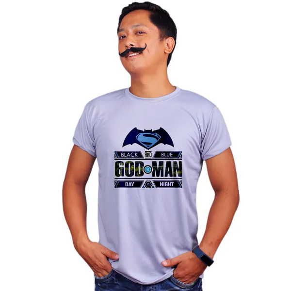 Grey_God_Vs_Man_Quick-Dri_T-Shirt_For_Men
