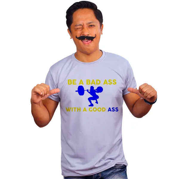 Grey_Bad_Ass_With_Good_Ass_Blue_And_Yellow_Quick-Dri_T-Shirt_For_Men
