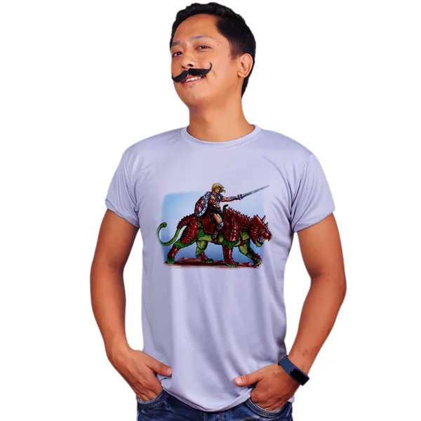 Grey_He_Man_And_Tiger_Armor_Quick-Dri_T-Shirt_For_Men