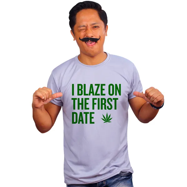 Grey_I_Blaze_On_The_First_Date_Quick-Dri_T-Shirt_For_Men