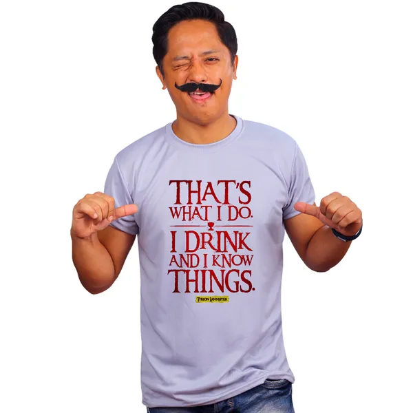 Grey_I_Drink_And_I_Know_Things_Tyrion_Game_Of_Thrones_Quick-Dri_T-Shirt_For_Men