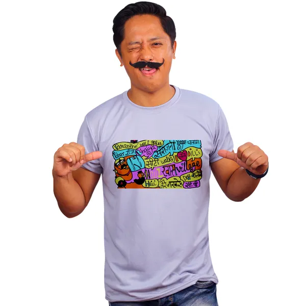 Grey_I_Love_Delhi_Quick-Dri_T-Shirt_For_Men