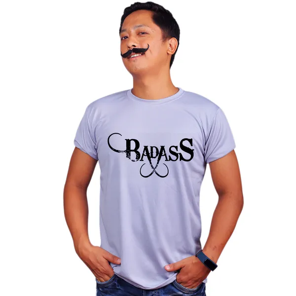 Grey_Badass_Quick-Dri_T-Shirt_For_Men