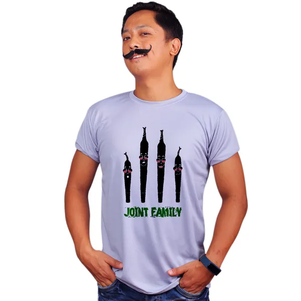 Grey_Joint_Family_Baground_160_GSM_Quick-Dri_T-Shirt_For_Men