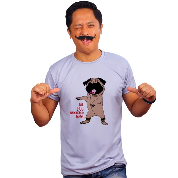 Grey_Kee_Pug_Ghoongroo_Bandh_Quick-Dri_T-Shirt_For_Men