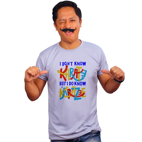 Grey_Krazee_Quick-Dri_T-Shirt_For_Men