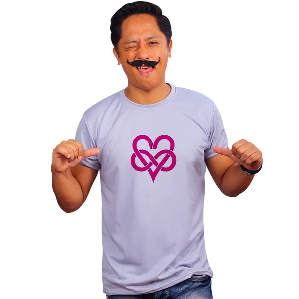 Grey_Love_To_Infinity_160_GSM_Quick-Dri_T-Shirt_For_Men