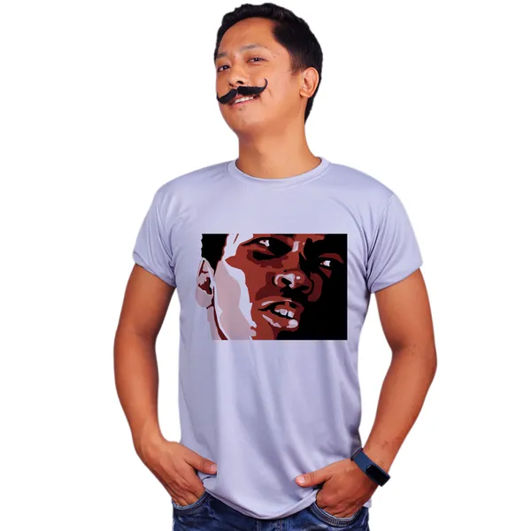 Grey_Md_Ali_Art_Quick-Dri_T-Shirt_For_Men