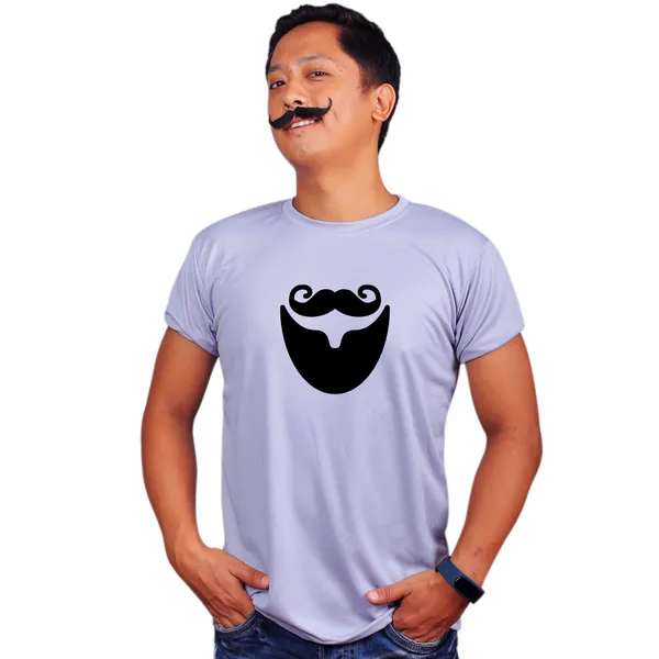Grey_Mooch_Upper_Quick-Dri_T-Shirt_For_Men