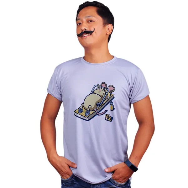 Grey_Mouse_Trap_Workout_Quick-Dri_T-Shirt_For_Men