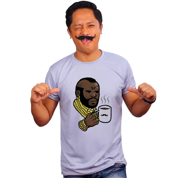 Grey_Mr_T_With_Tea_160_GSM_Quick-Dri_T-Shirt_For_Men