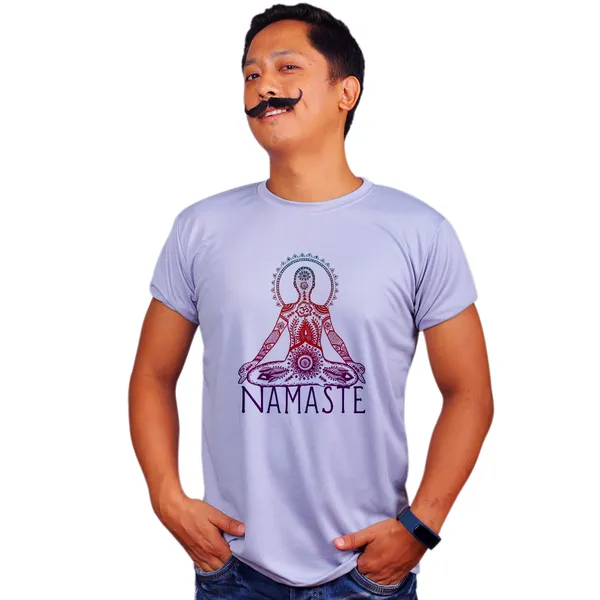 Grey_Namaste_In_Yogi_Oom_Art_Quick-Dri_T-Shirt_For_Men