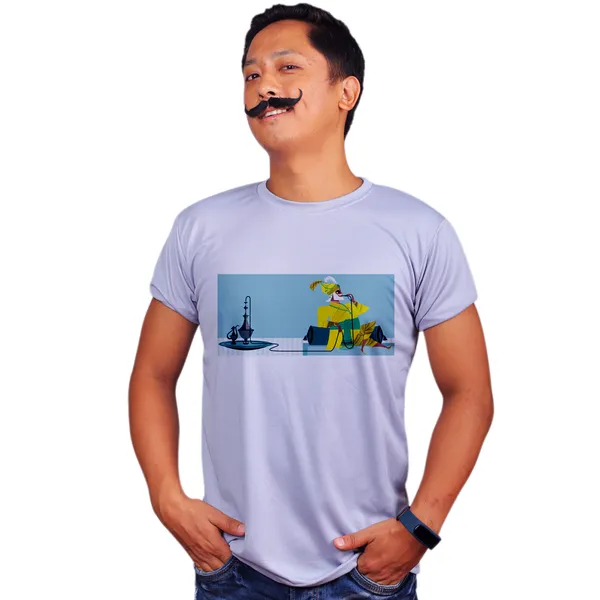 Grey_Nawab_Quick-Dri_T-Shirt_For_Men