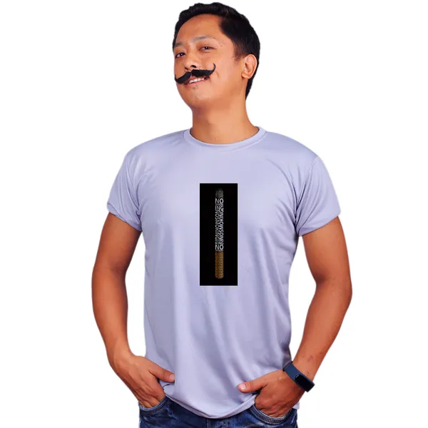 Grey_No_Smoking_Quick-Dri_T-Shirt_For_Men