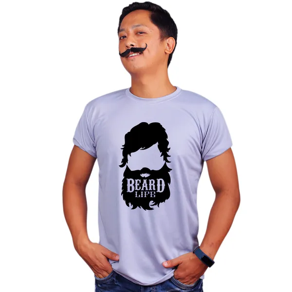 Grey_Beard_Life_160_GSM_Quick-Dri_T-Shirt_For_Men