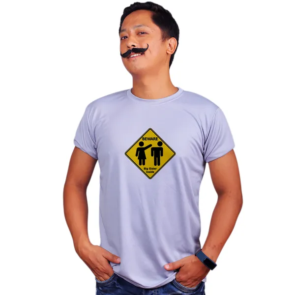 Grey_Beware_Big_Sister_Inside_Quick-Dri_T-Shirt_For_Men