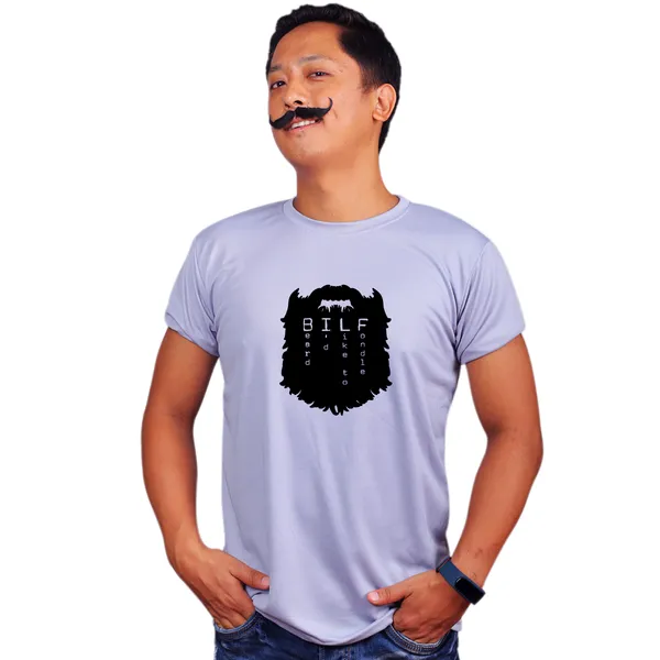 Grey_Bilf_(Beard_Id_Like_To_Fondle)_160_GSM_Quick-Dri_T-Shirt_For_Men