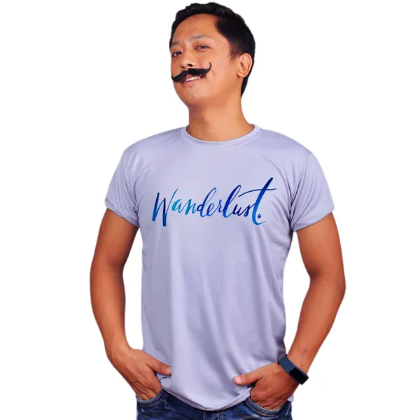 Grey_Blue_Wanderlust_Quick-Dri_T-Shirt_For_Men
