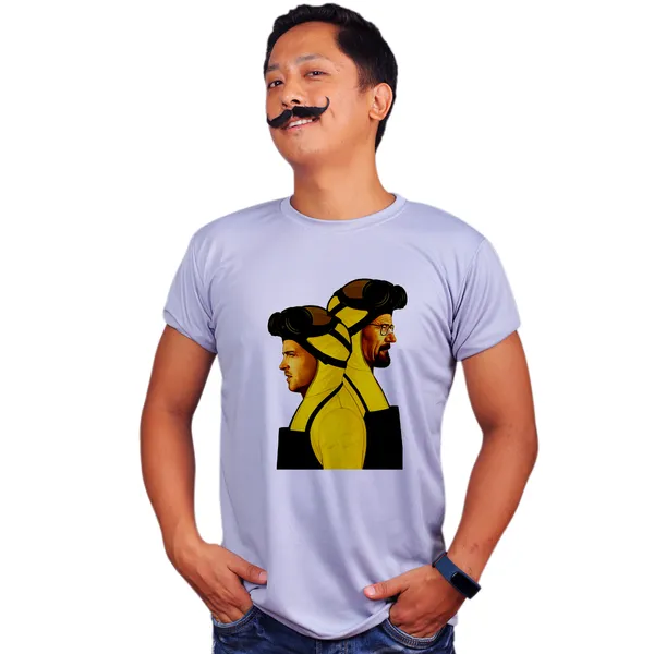 Grey_Breaking_Bad_Poster_All_Yellow_Quick-Dri_T-Shirt_For_Men