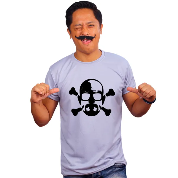 Grey_Breaking_Bad_Walter_Danger_Skull_Quick-Dri_T-Shirt_For_Men