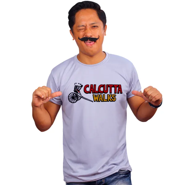 Grey_Calcutta_Walks_160_GSM_Quick-Dri_T-Shirt_For_Men