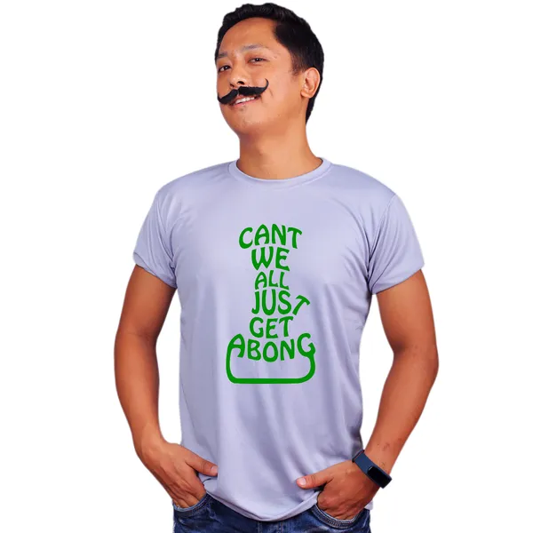 Grey_Cant_We_All_Just_Get_A_Bong_160_GSM_Quick-Dri_T-Shirt_For_Men