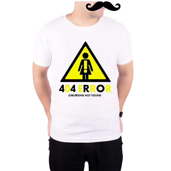 White_404_Error_Girlfirend_Not_Found_Quick-Dri_T-Shirt_For_Men