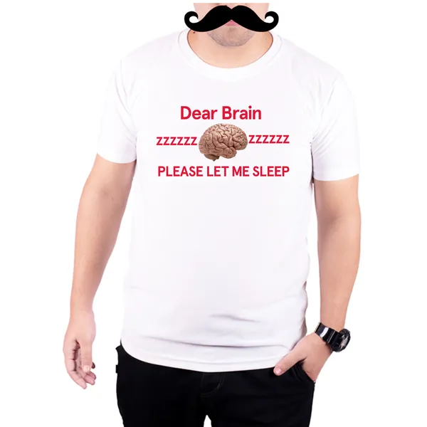 White_Dear_Brain_Please_Let_Me_Sleep__Quick-Dri_T-Shirt_For_Men