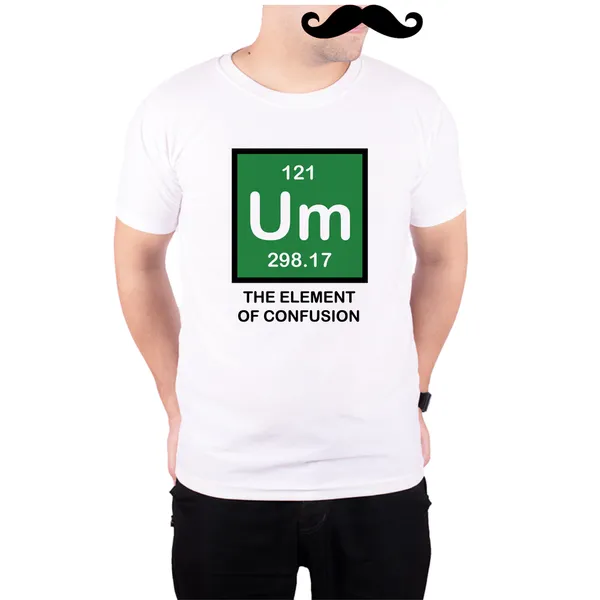 White_Element_Of_Confusion__Quick-Dri_T-Shirt_For_Men
