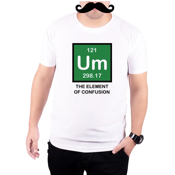 White_Element_Of_Confusion__Quick-Dri_T-Shirt_For_Men