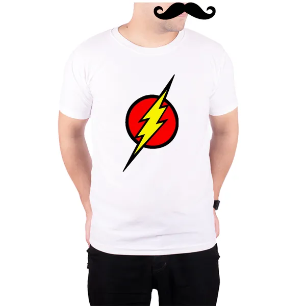 White_Flash_160_GSM_Quick-Dri_T-Shirt_For_Men