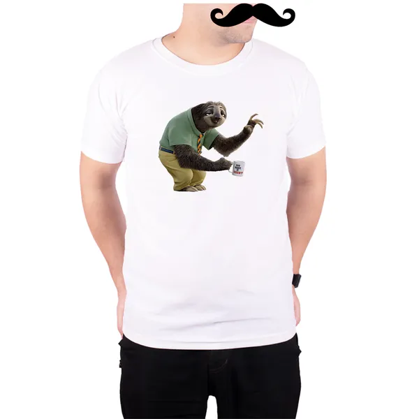 White_Flash_Zootopia__Quick-Dri_T-Shirt_For_Men